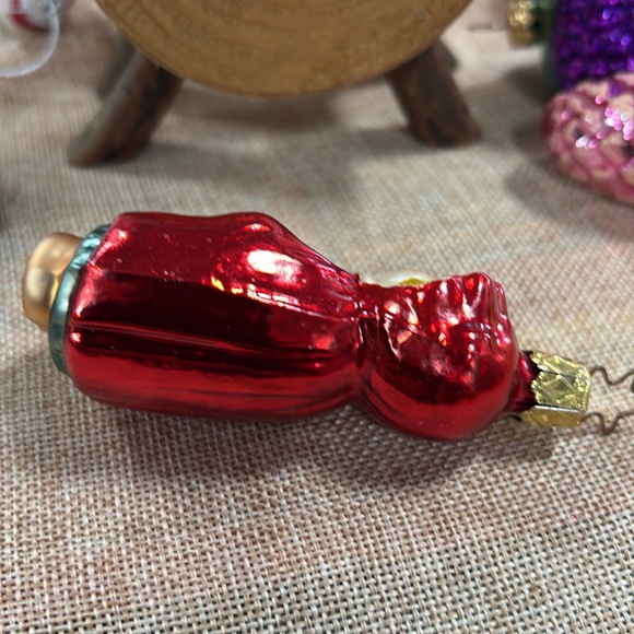 Vintage Inge Glas Little Red Riding Hood Christmas Ornament Germany - Picture 2 of 3